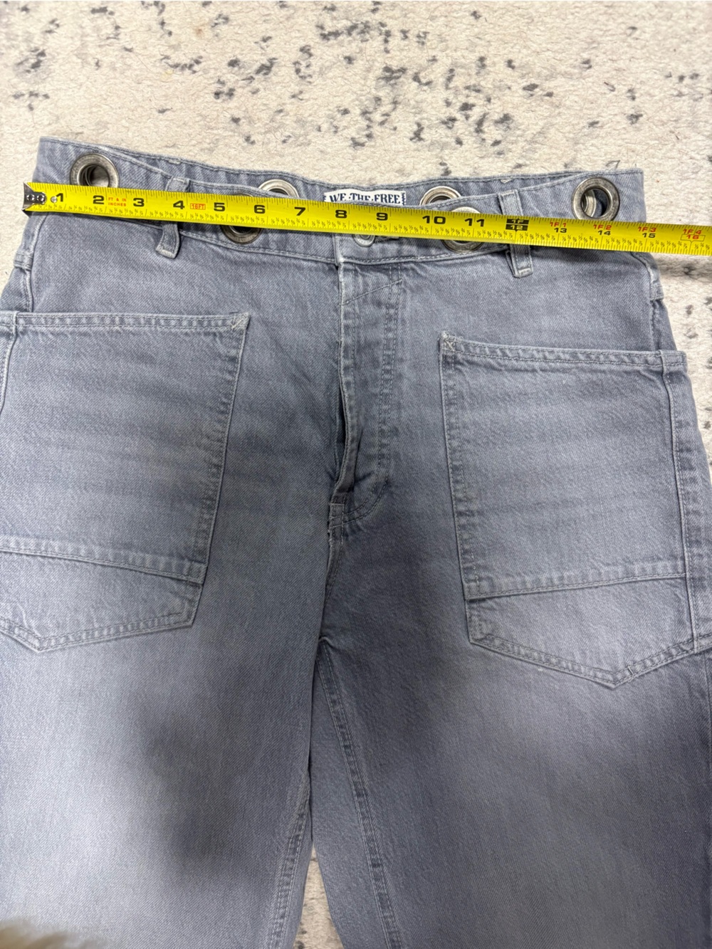 Free People We The Free Moxie Pull-On Barrel Jeans - Picture 7 of 9